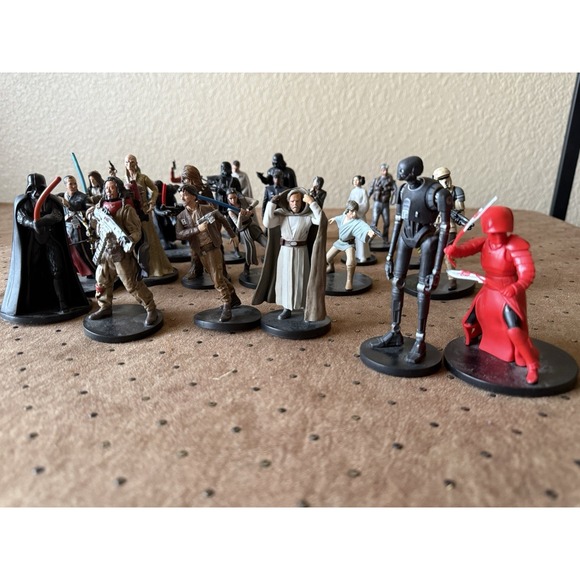 Star Wars Lot of  24 Disney Lucas Film Ltd Action Figures - Picture 2 of 12